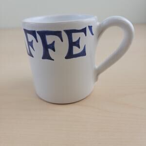 Rare VTG 1999 Authentic Original Starbucks Mug "Caffe'" Made in Italy